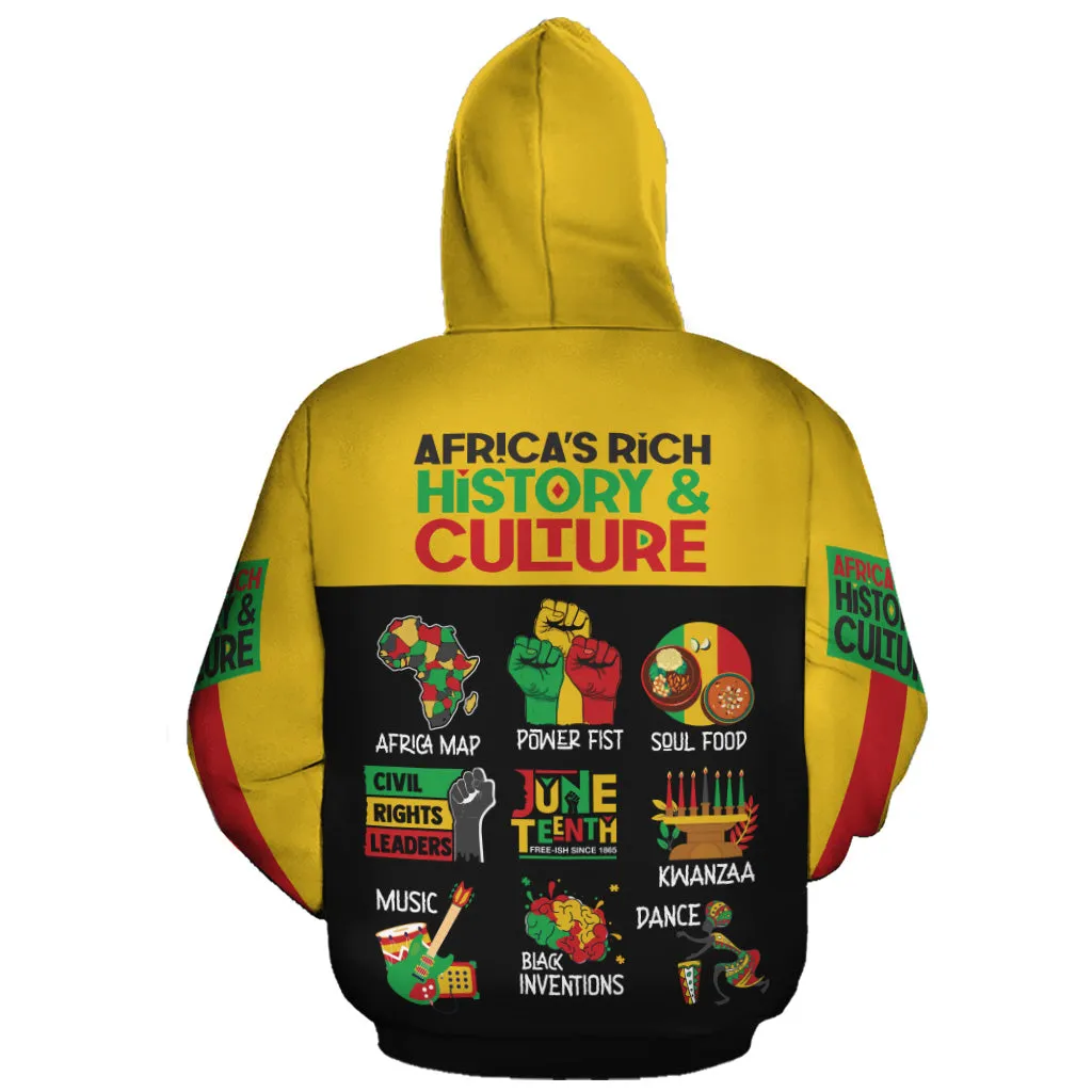 Africa's Rich History And Culture All-over Hoodie