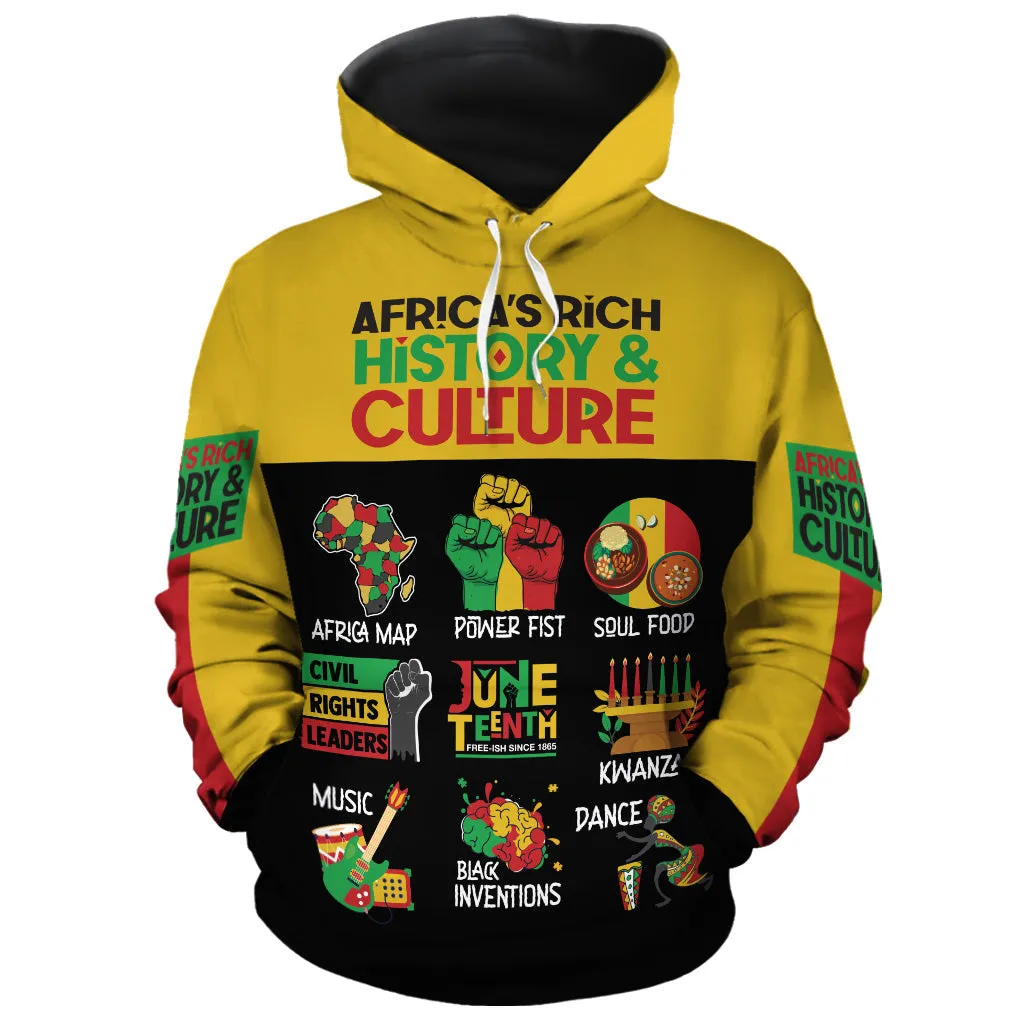 Africa's Rich History And Culture All-over Hoodie