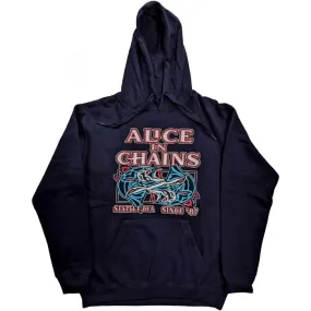 Alice In Chains Unisex Adult Totem Fish Pullover Hoodie