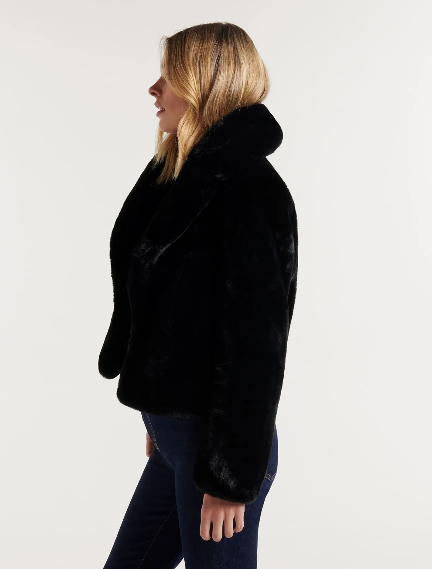 Alicia Faux Fur Coat