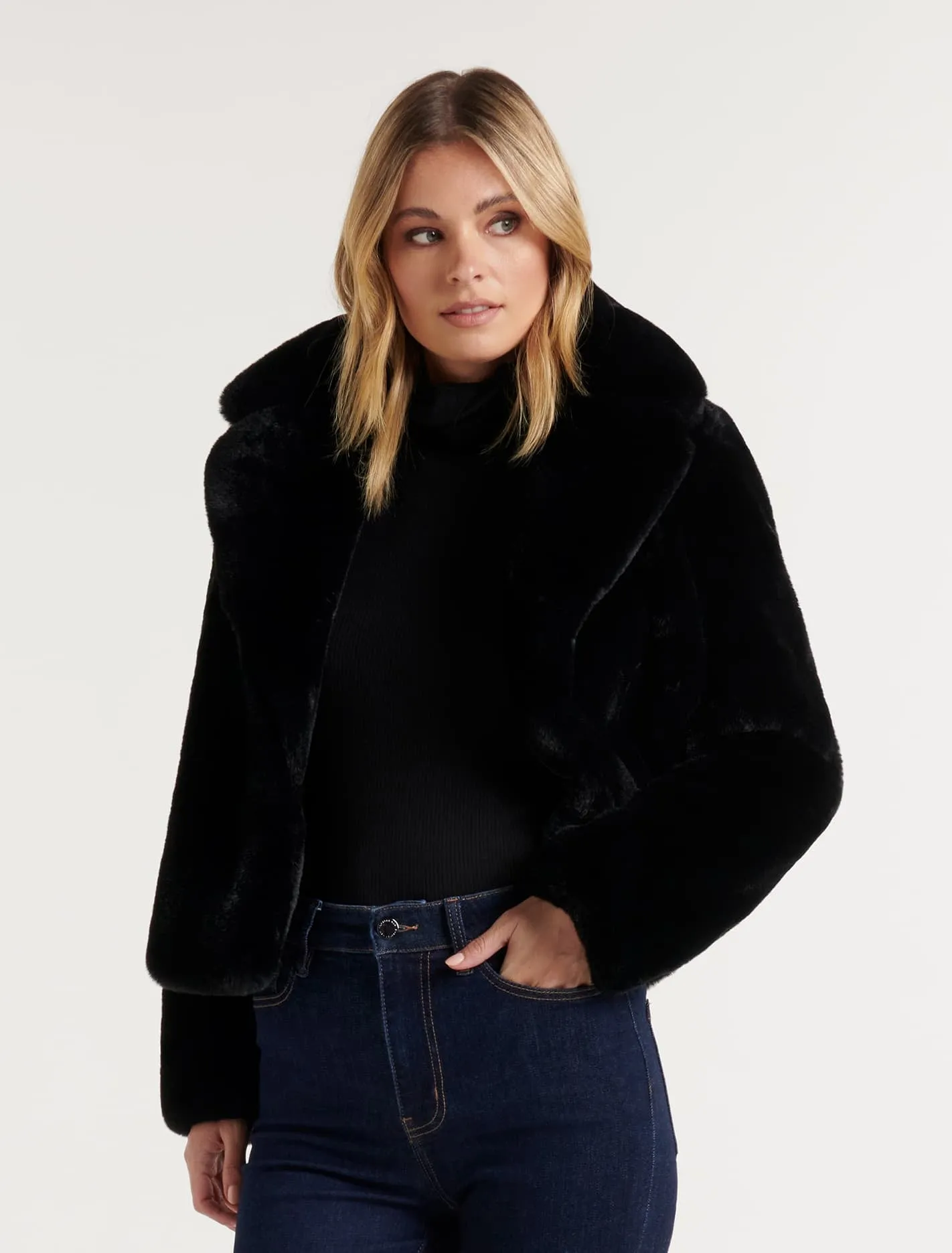 Alicia Faux Fur Coat