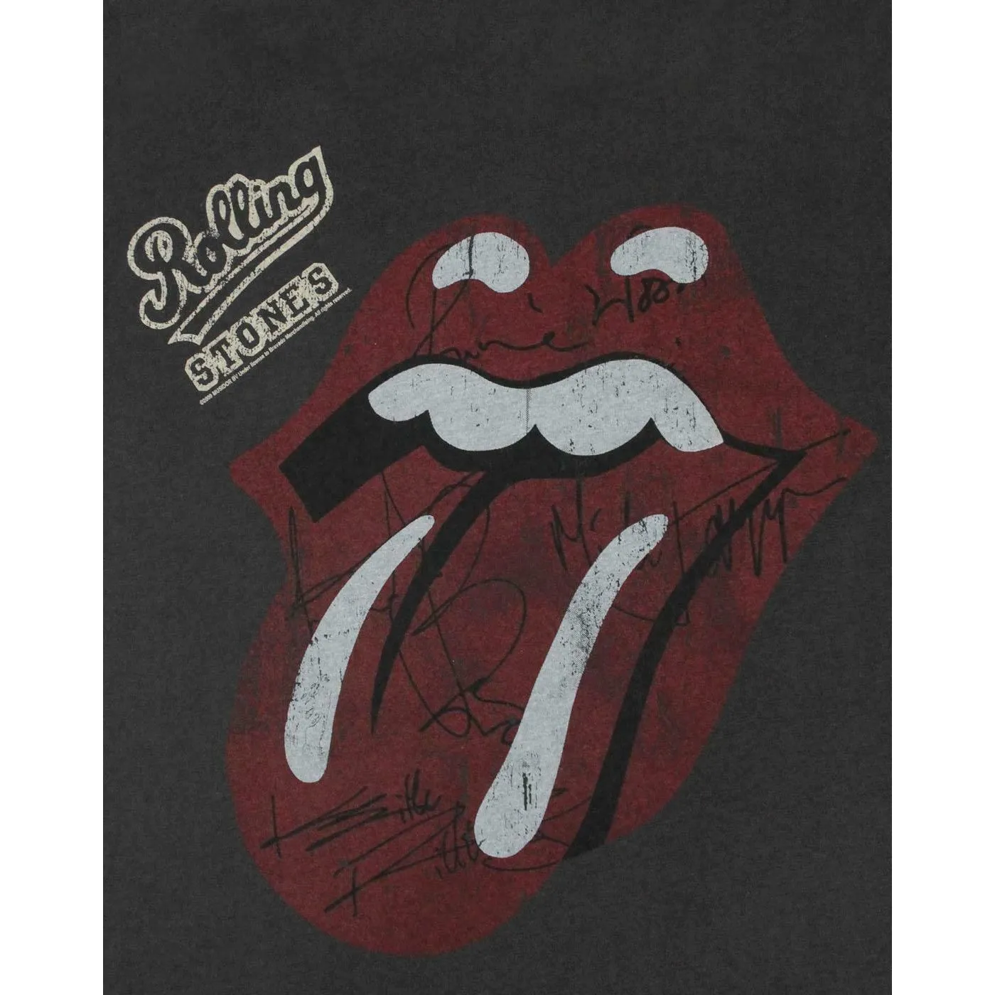 Amplified Womens/Ladies Rolling Stones Autograph Tank Top