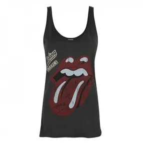 Amplified Womens/Ladies Rolling Stones Autograph Tank Top