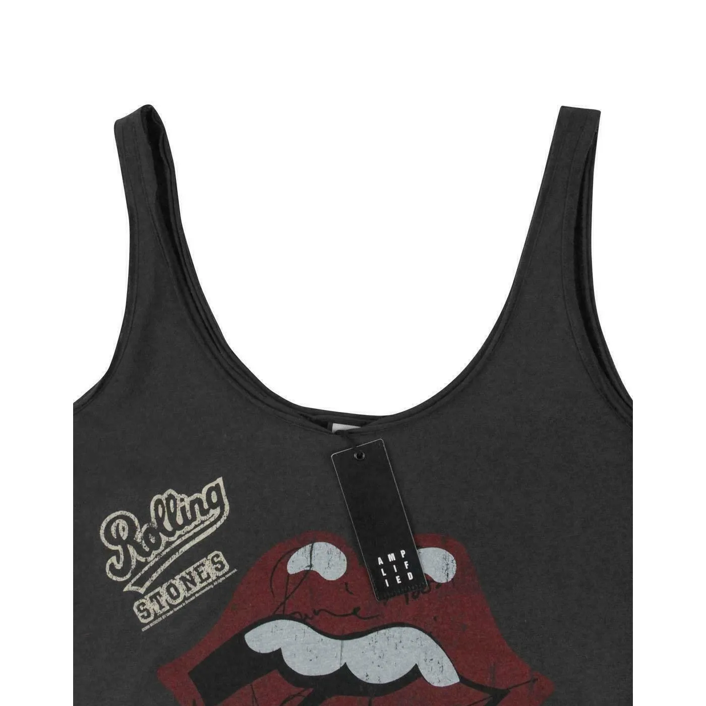 Amplified Womens/Ladies Rolling Stones Autograph Tank Top