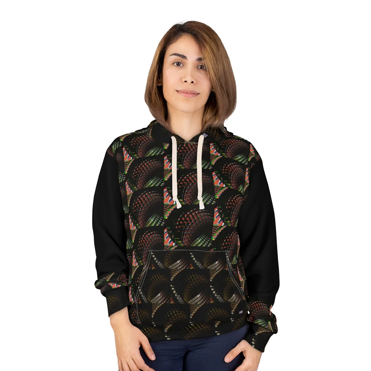 AOP Unisex Pullover Hoodie CHIMERA