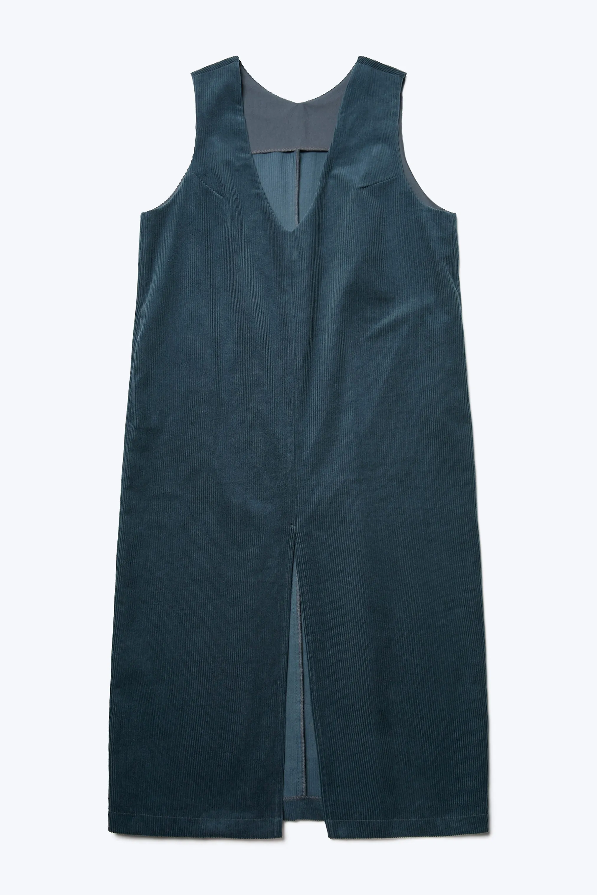 Arc Dress Petrol Blue