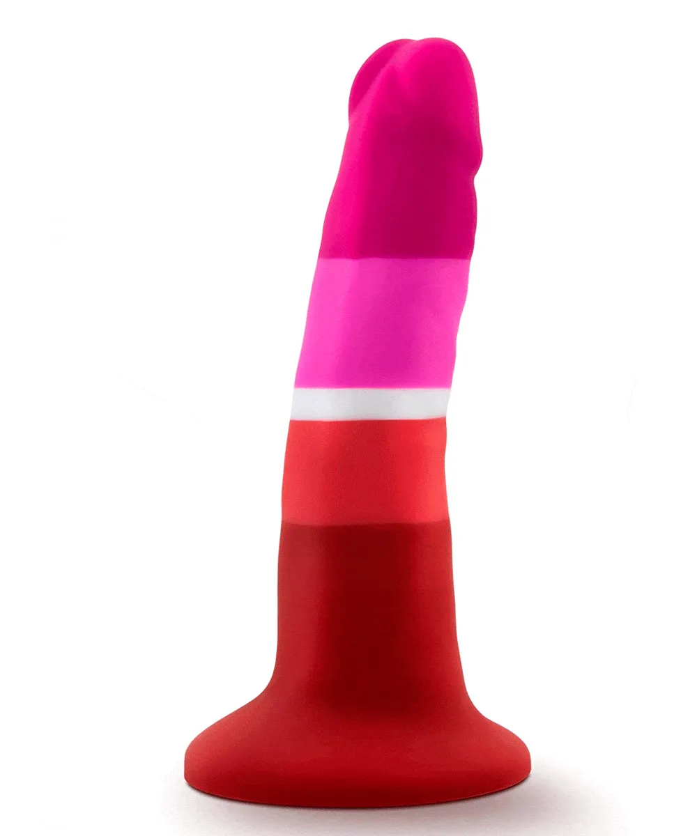 Avant Lesbian Pride Suction Dildo