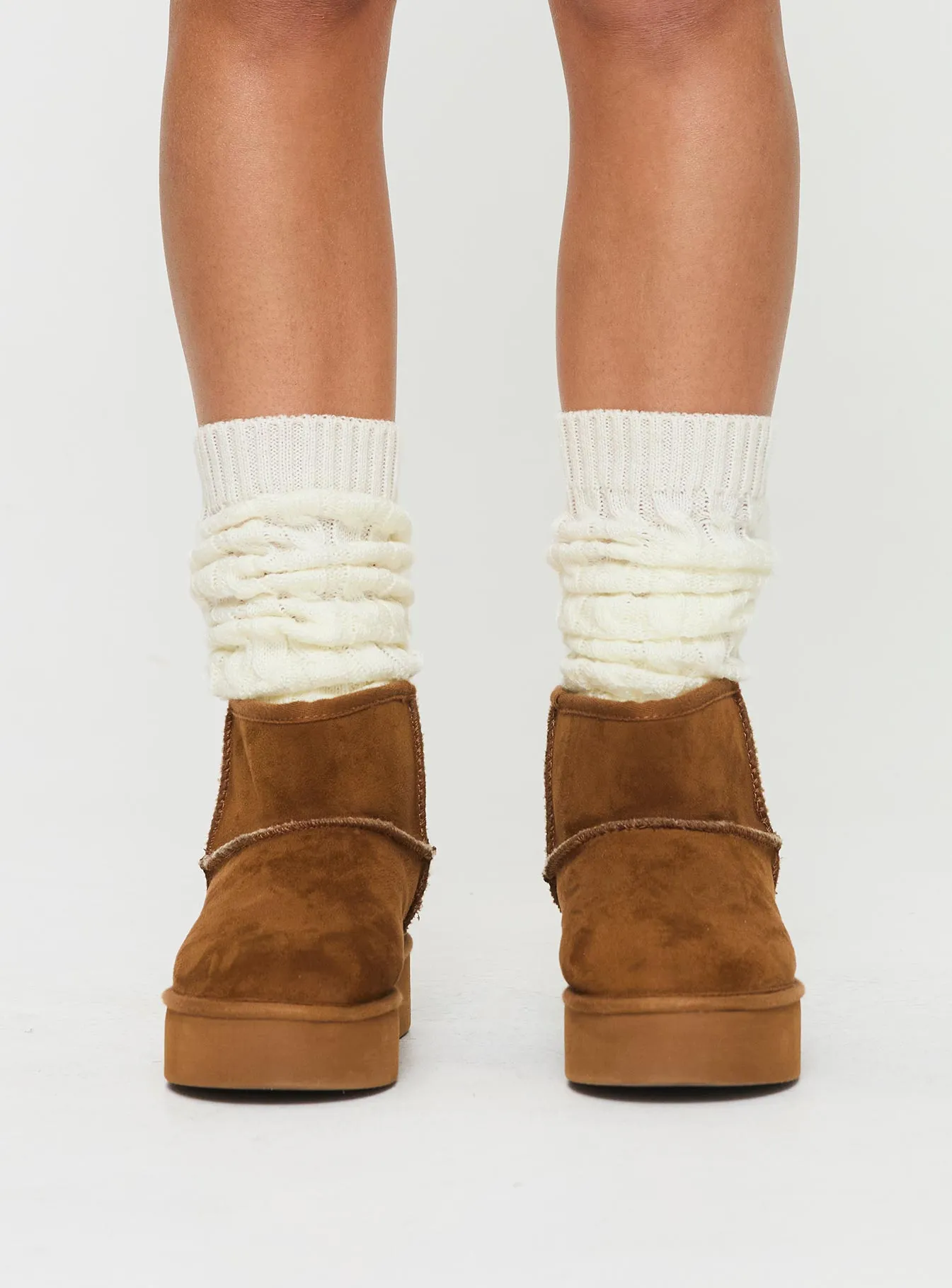 Beagley Leg Warmers Cream