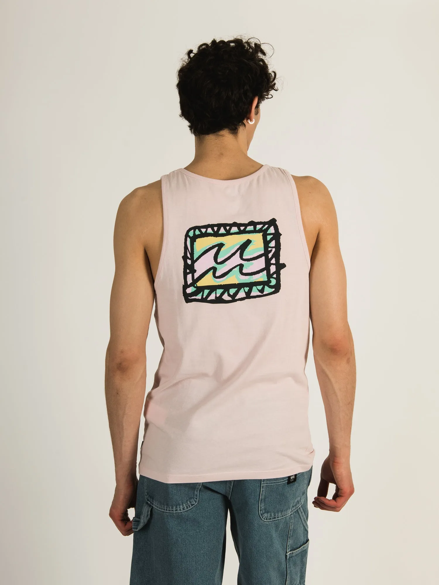 BILLABONG CRAYON WAVE TANK TOP - CLEARANCE