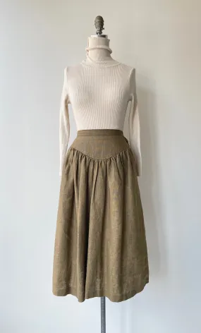 Bis Linen Prairie Skirt