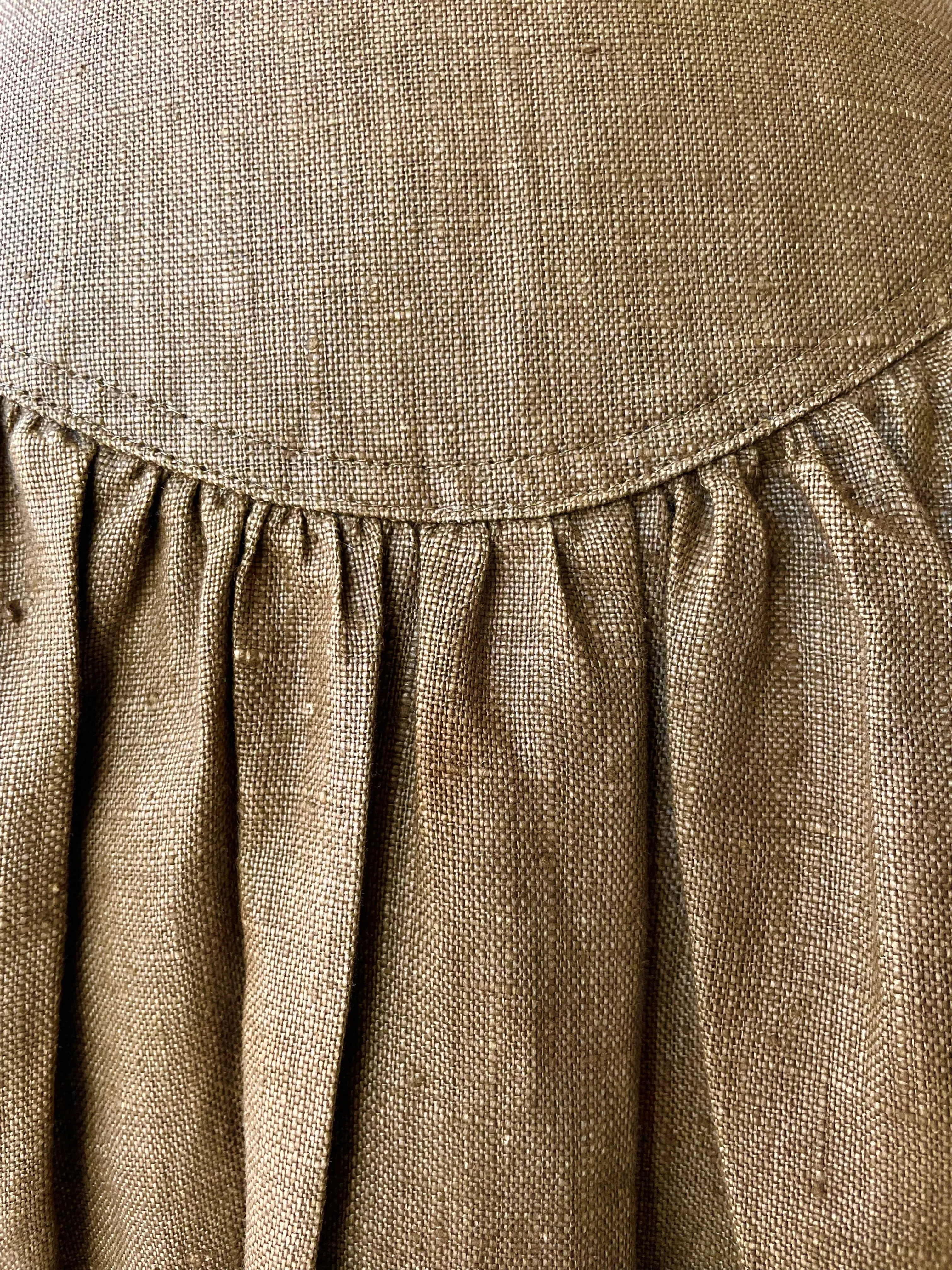 Bis Linen Prairie Skirt