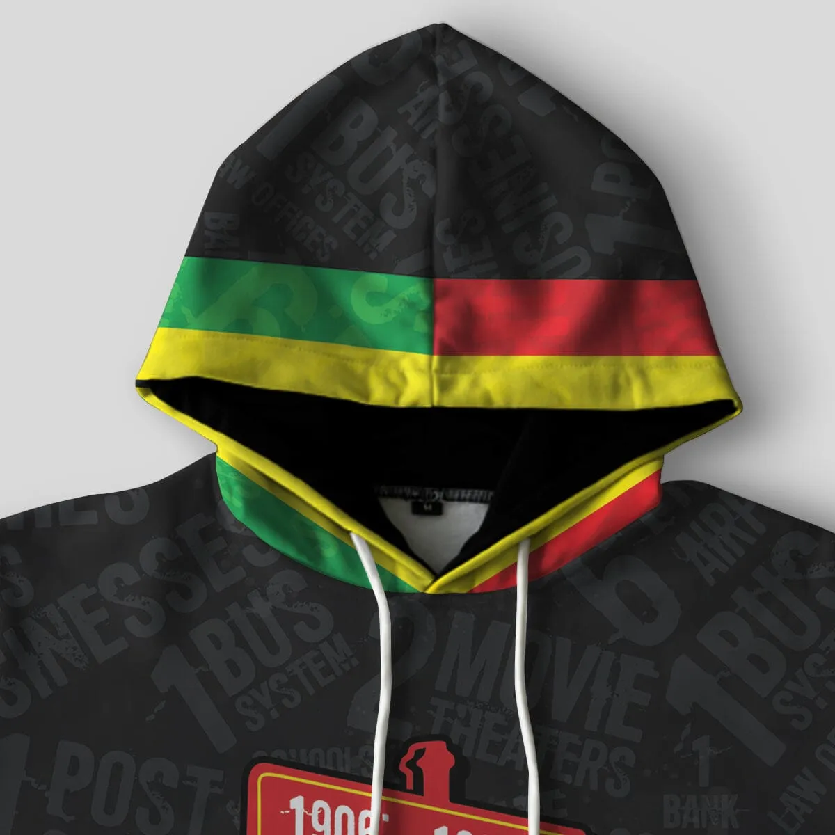 Black Wall St All-over Hoodie