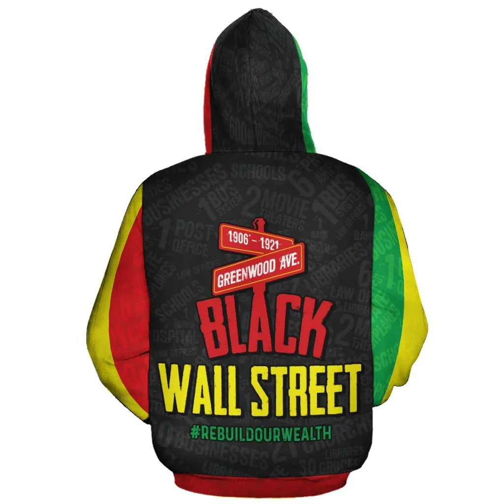 Black Wall St All-over Hoodie