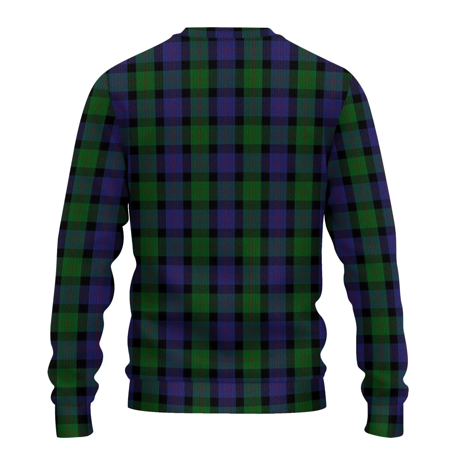 Blair Tartan Ugly Sweater with Family Crest