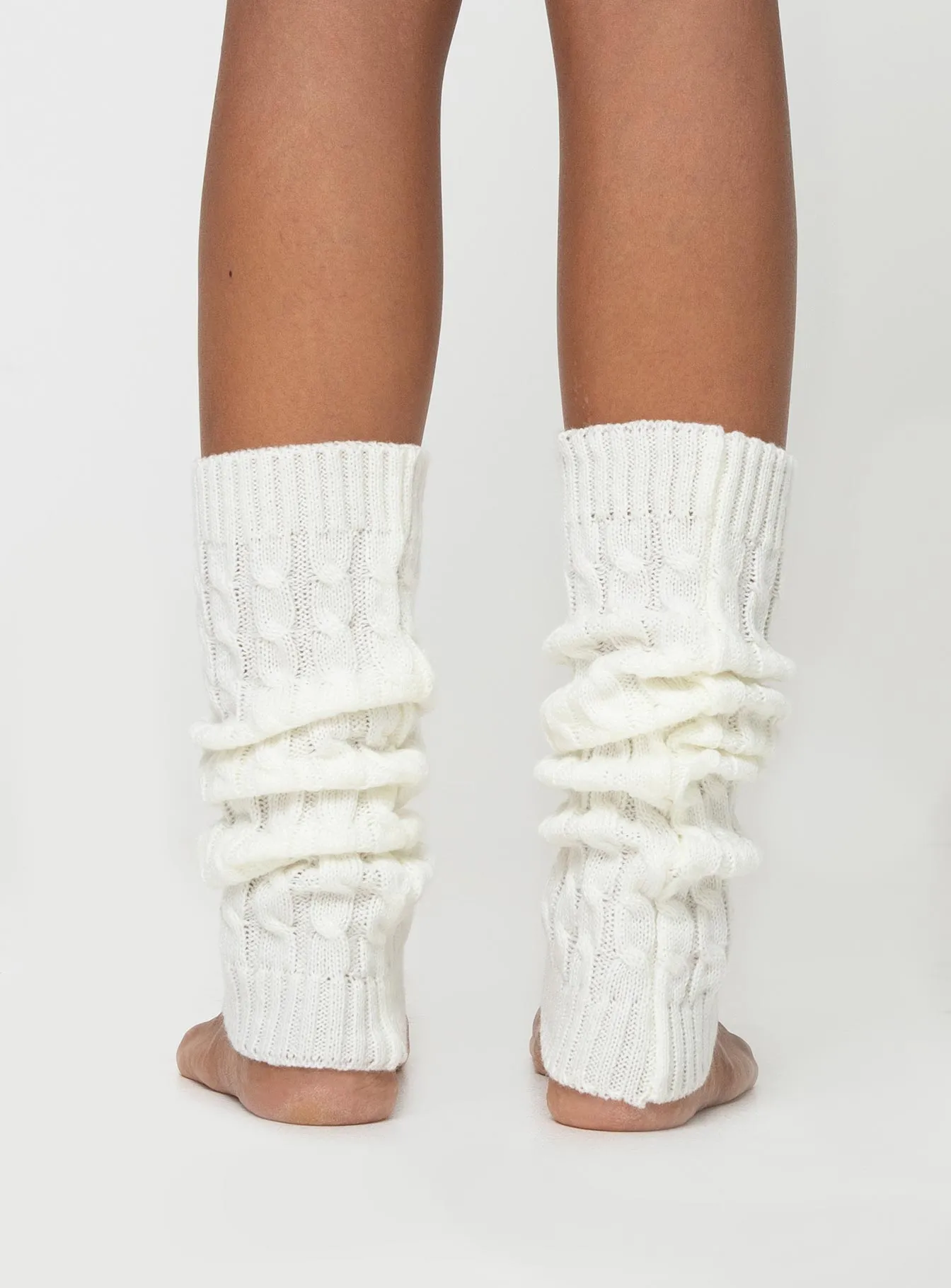 Bronwen Leg Warmers Cream