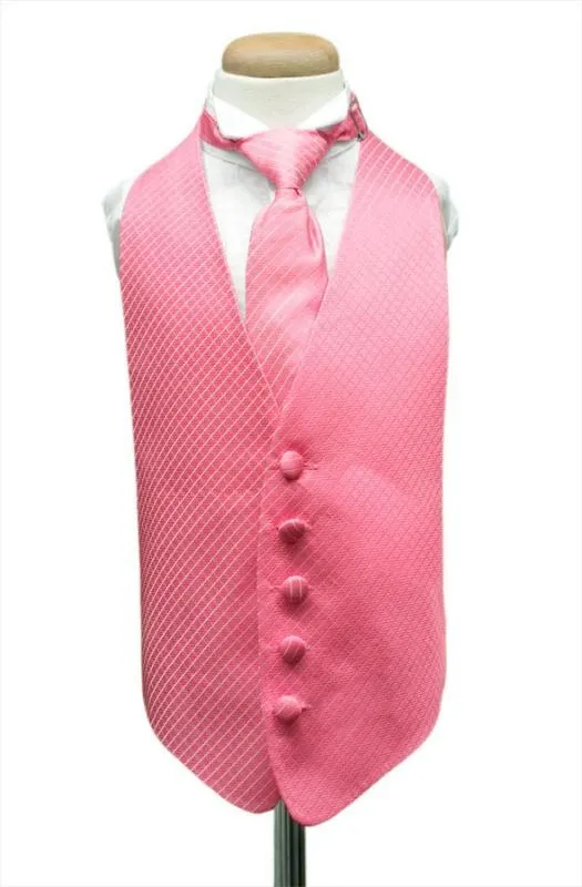 Bubblegum Palermo Kids Tuxedo Vest