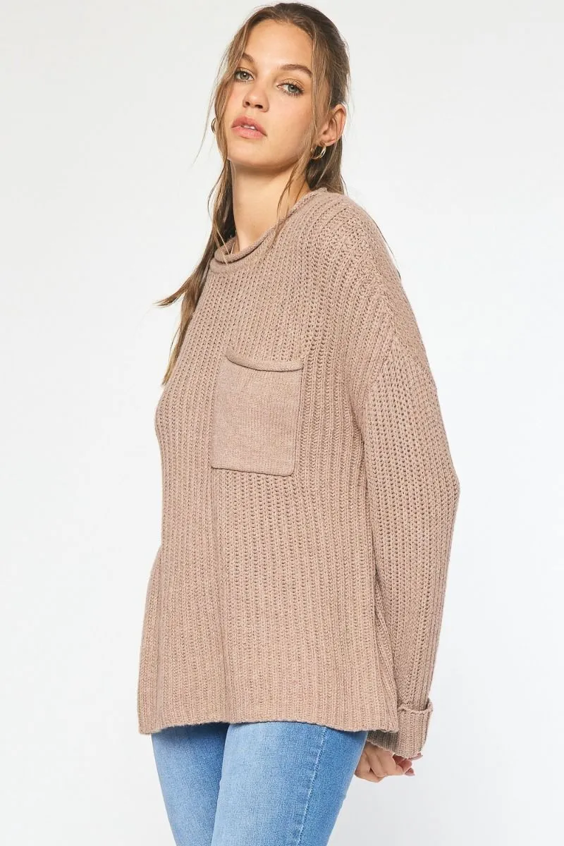 Café Mocha Knit Sweater