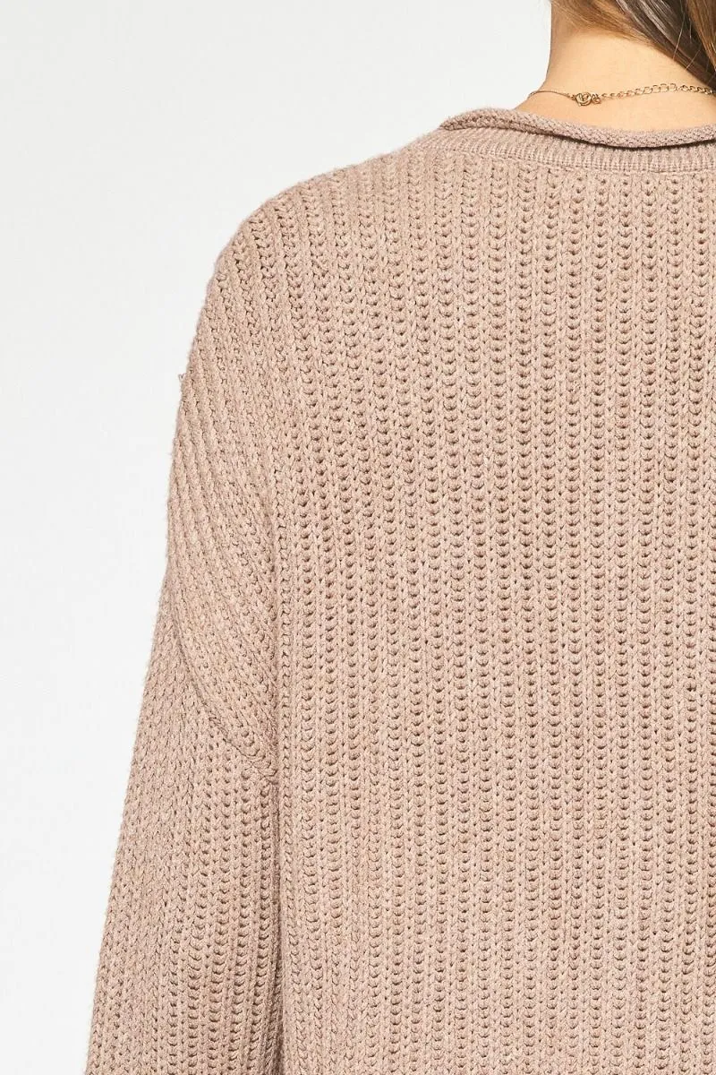 Café Mocha Knit Sweater