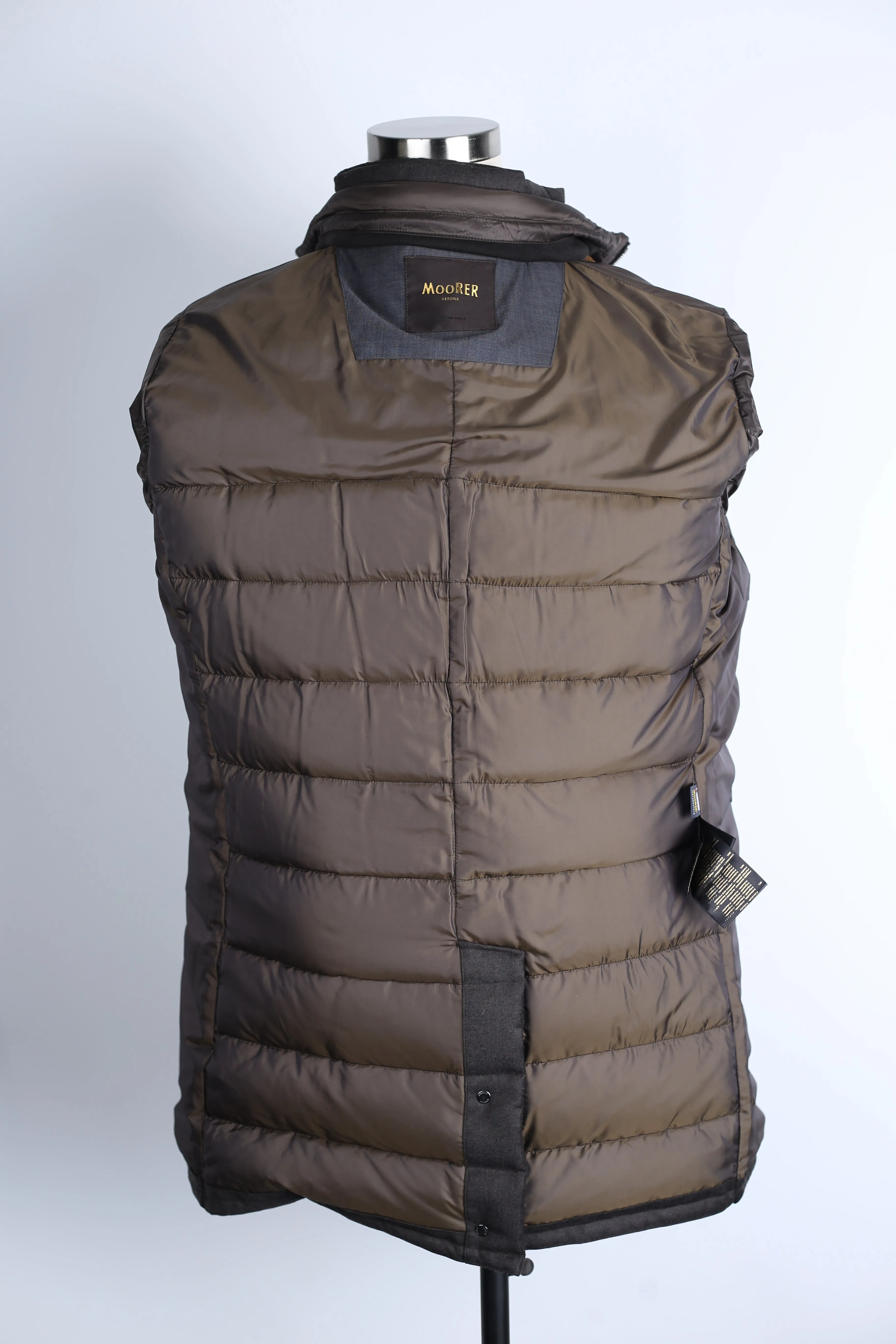 Cashmere-Wool Puffer Jacket