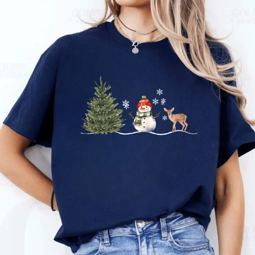 Christmas tree, Snowman & Reindeer Bundle