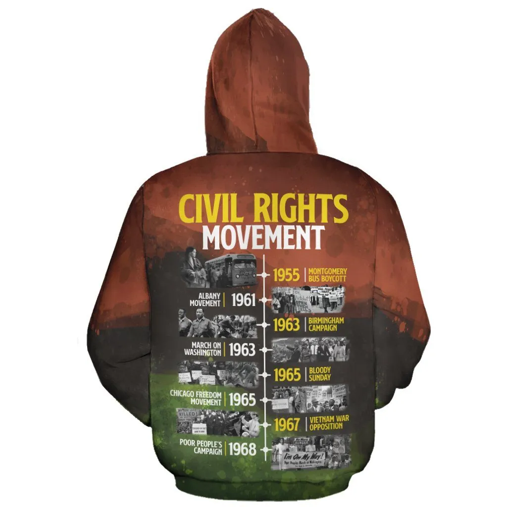 Civil Rights Movement All-over Hoodie