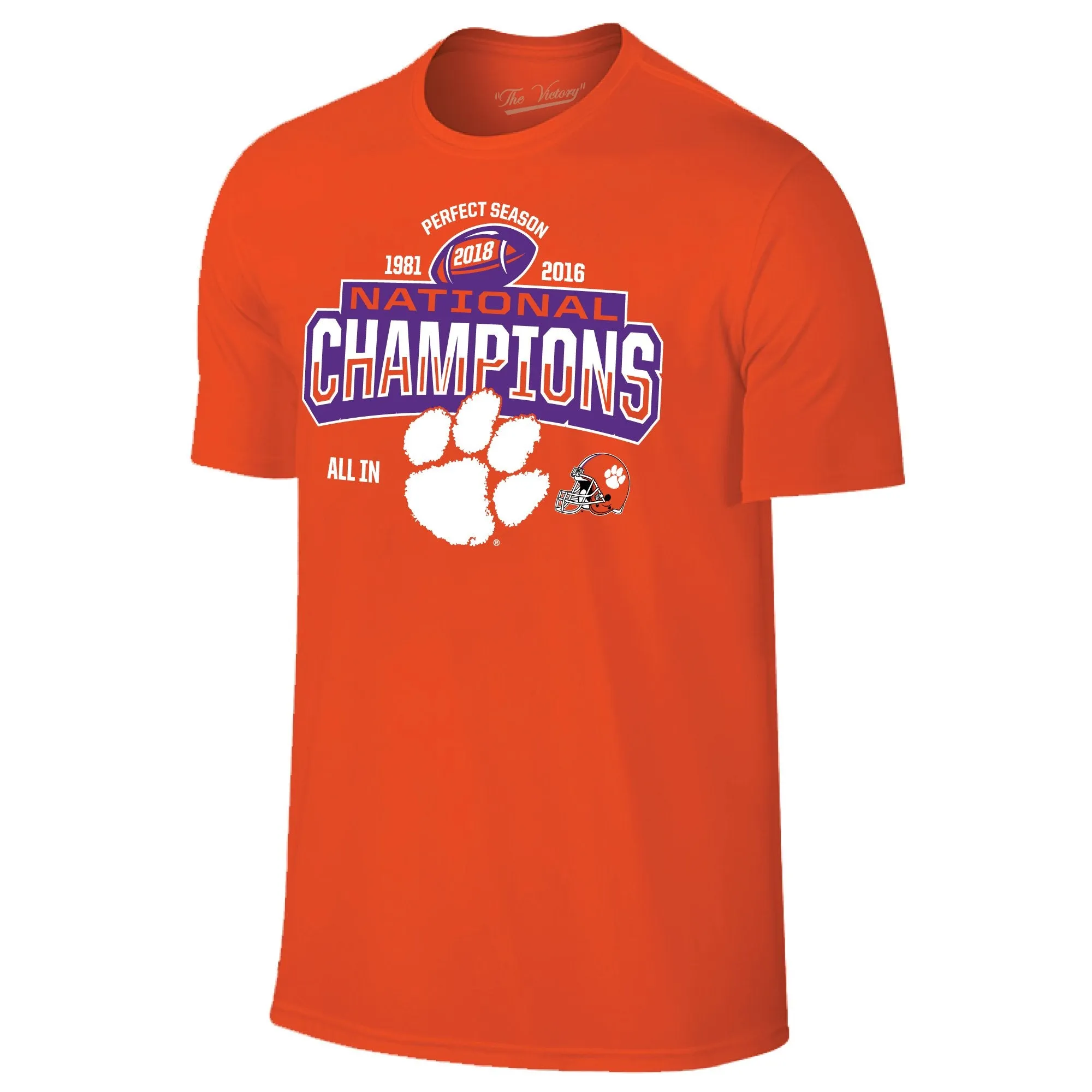 Clemson Tigers 2018-2019 CFP National Champions Perfect Season 15-0 T-Shirt