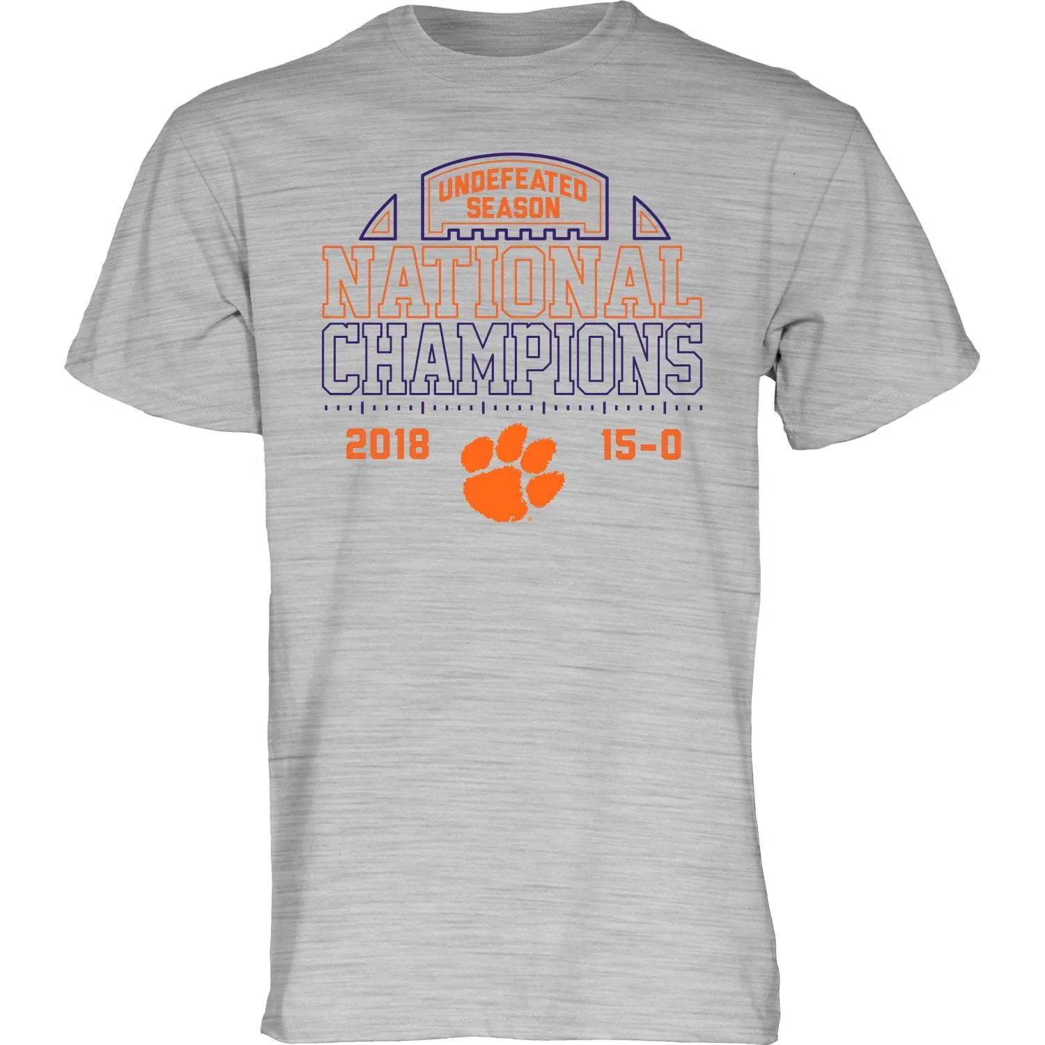 Clemson Tigers 2018-2019 Football National Champions Undefeated Season T-Shirt