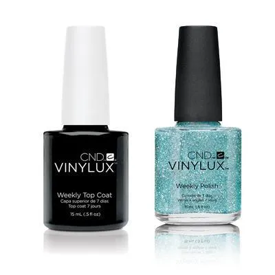 CND - Vinylux Topcoat & Glacial Mist 0.5 oz - #204