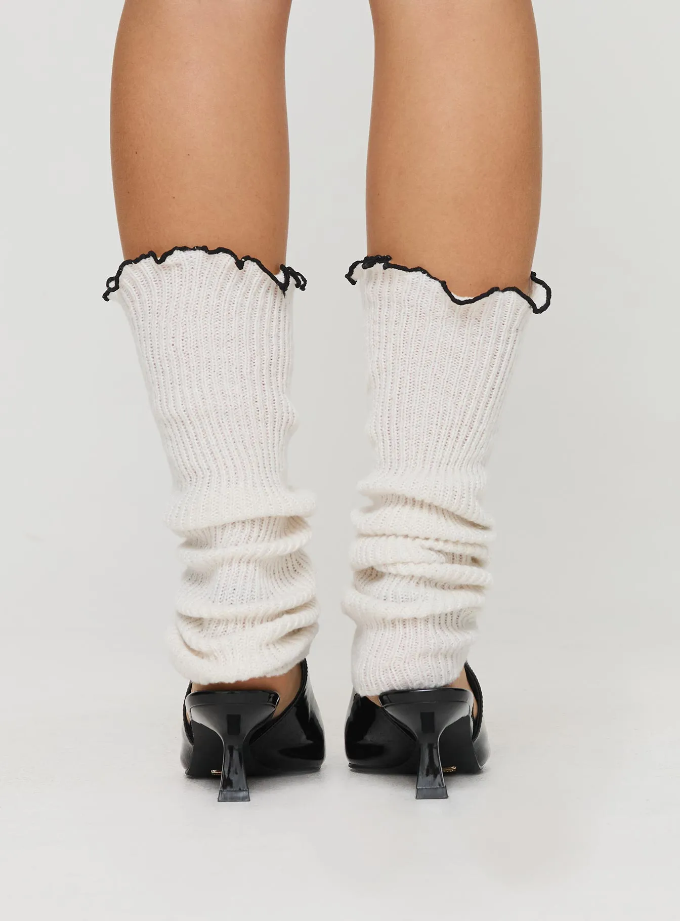 Coleson Legwarmers White