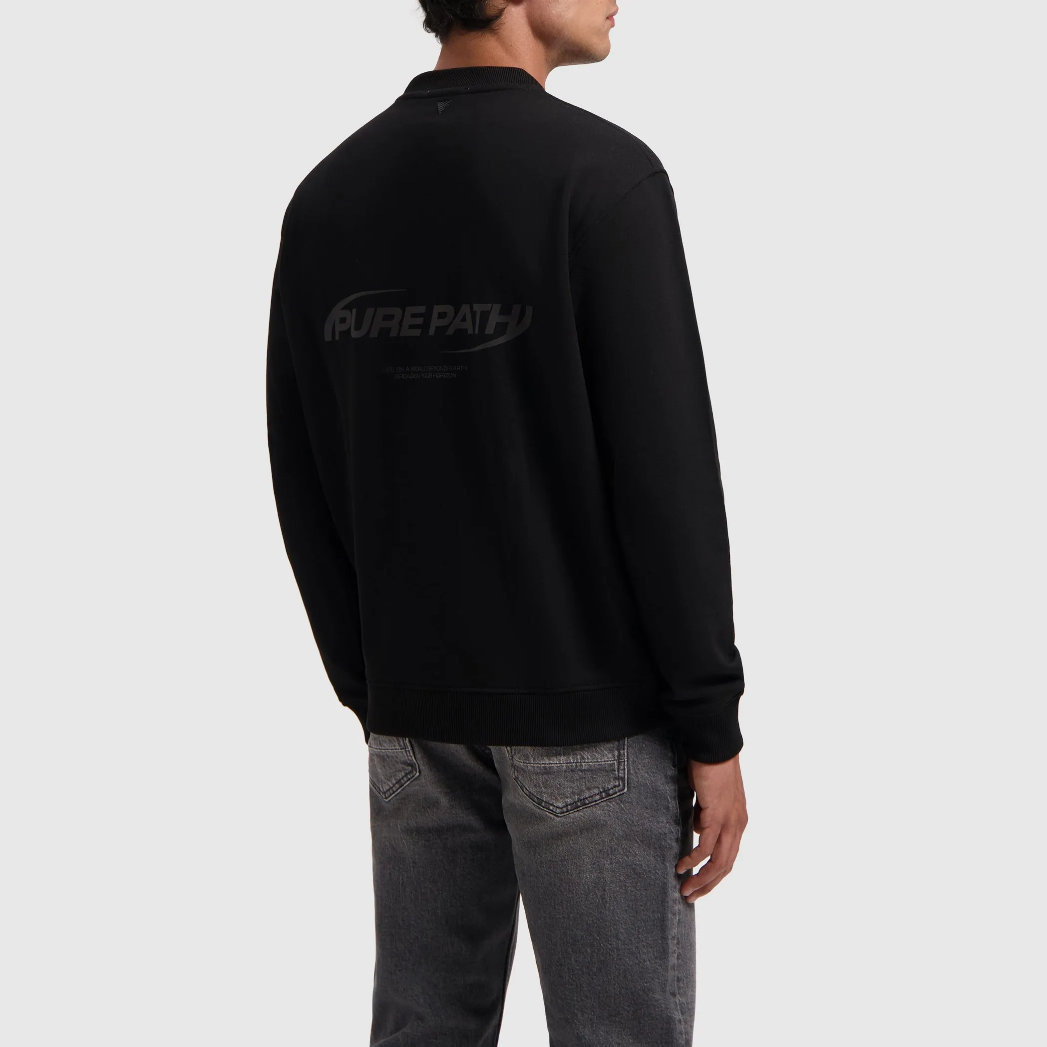 Cosmic Orbit Sweater | Black