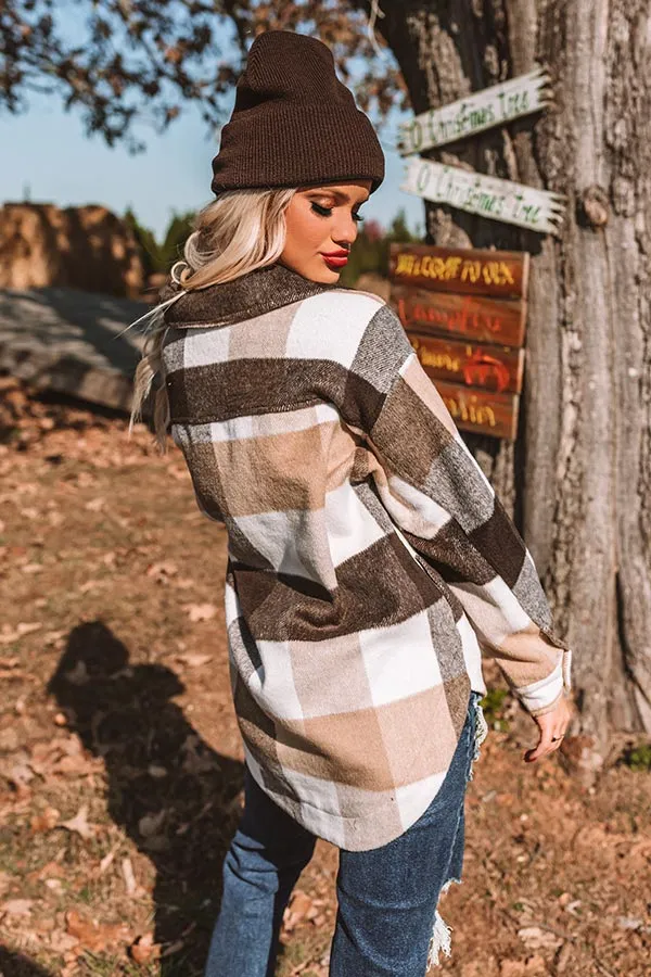 Cozy Essence Plaid Jacket