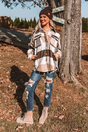 Cozy Essence Plaid Jacket