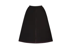 Crew Kids Black Rib Stitch Maxi Skirt