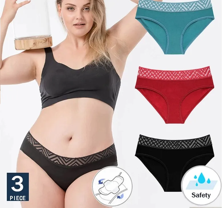 Culotte Menstruelle Modèle Linda Colores - Flux Abondants (culottes de règles)