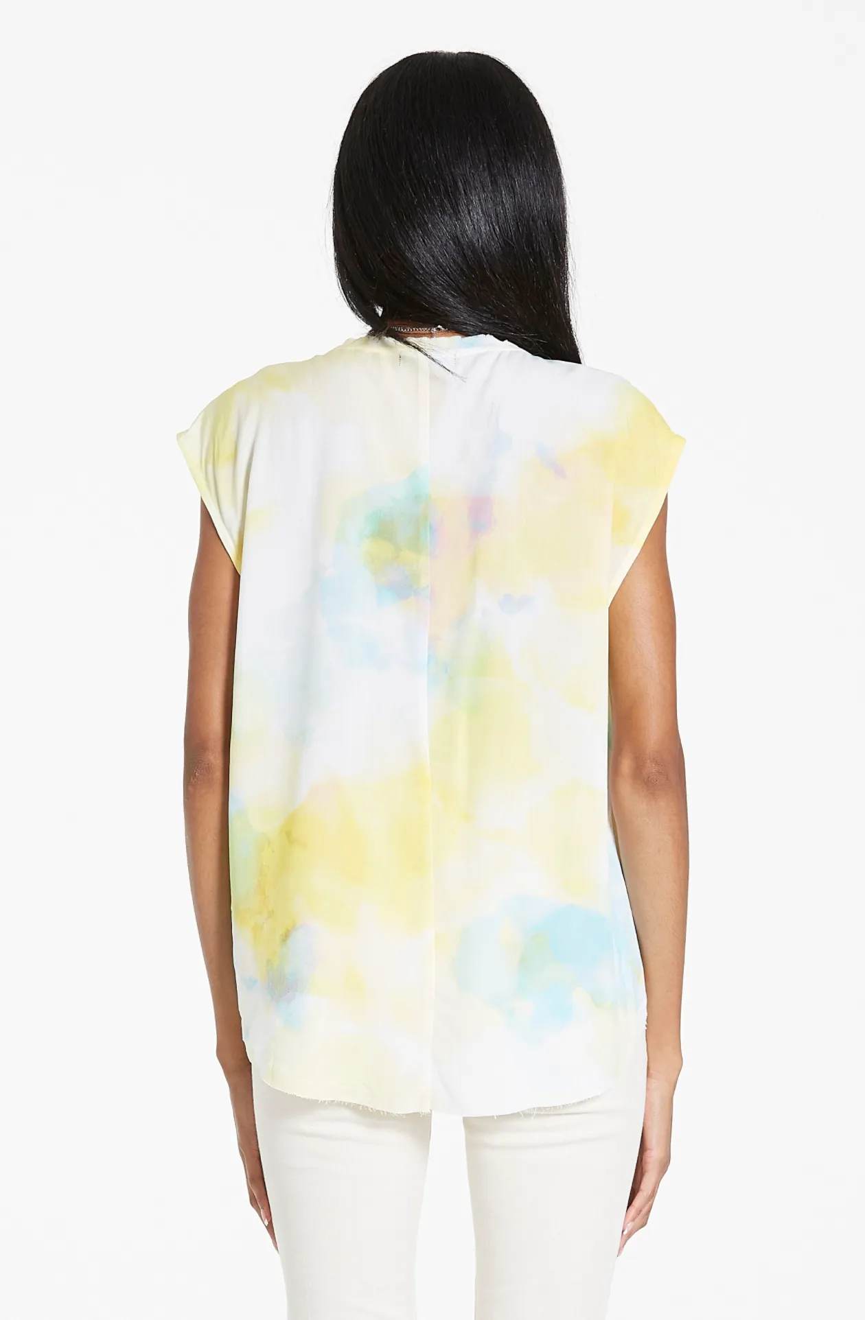 Dear John Yanis Watercolor Top