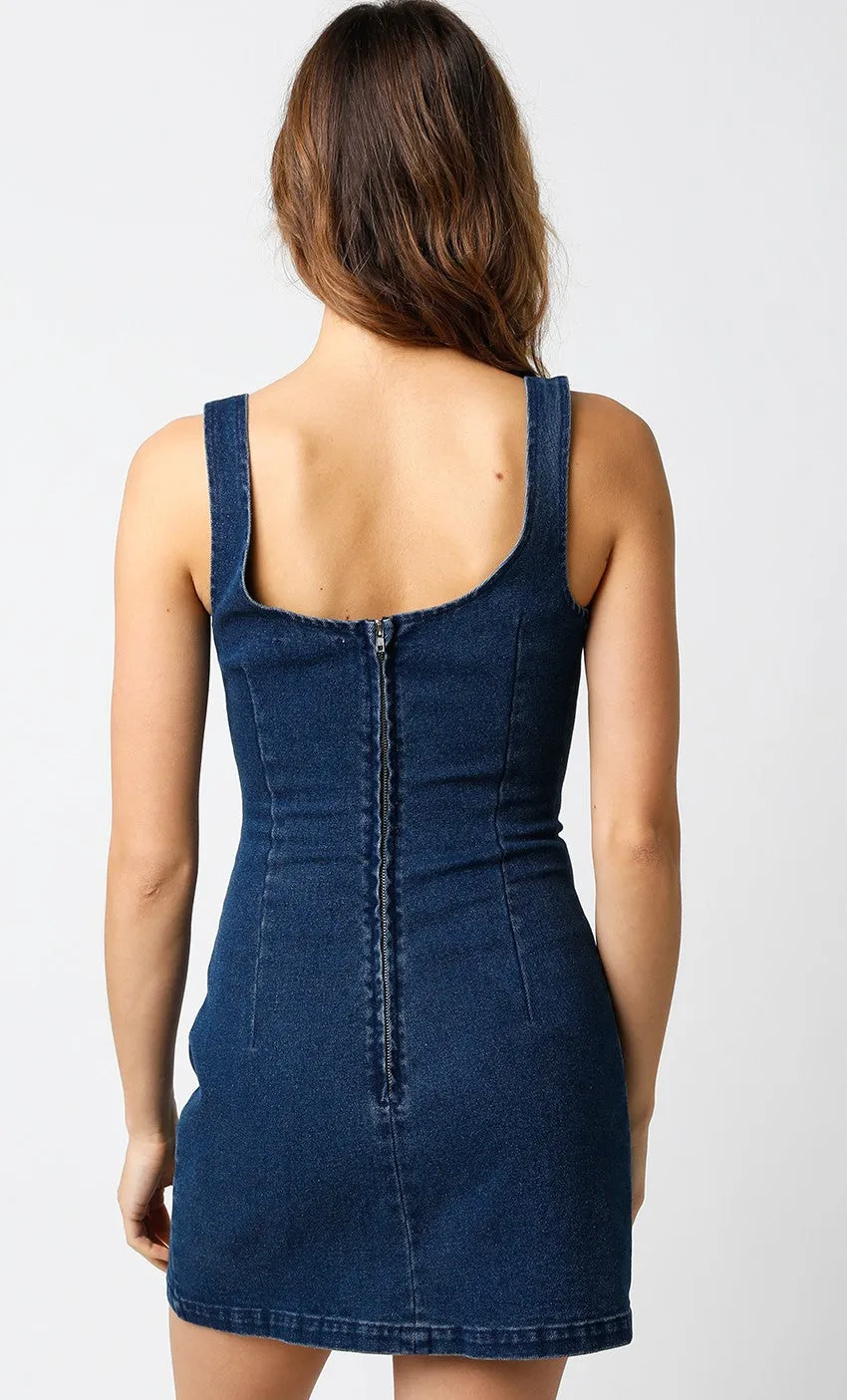 Denim Bodycon Dress