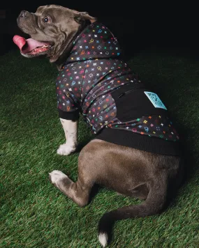 Dog Hoodie - Bougie - Multi Drip