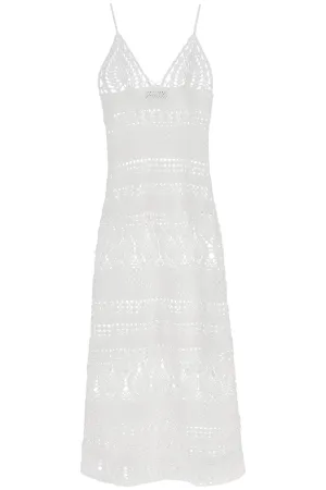 Dsquared2 crochet maxi dress