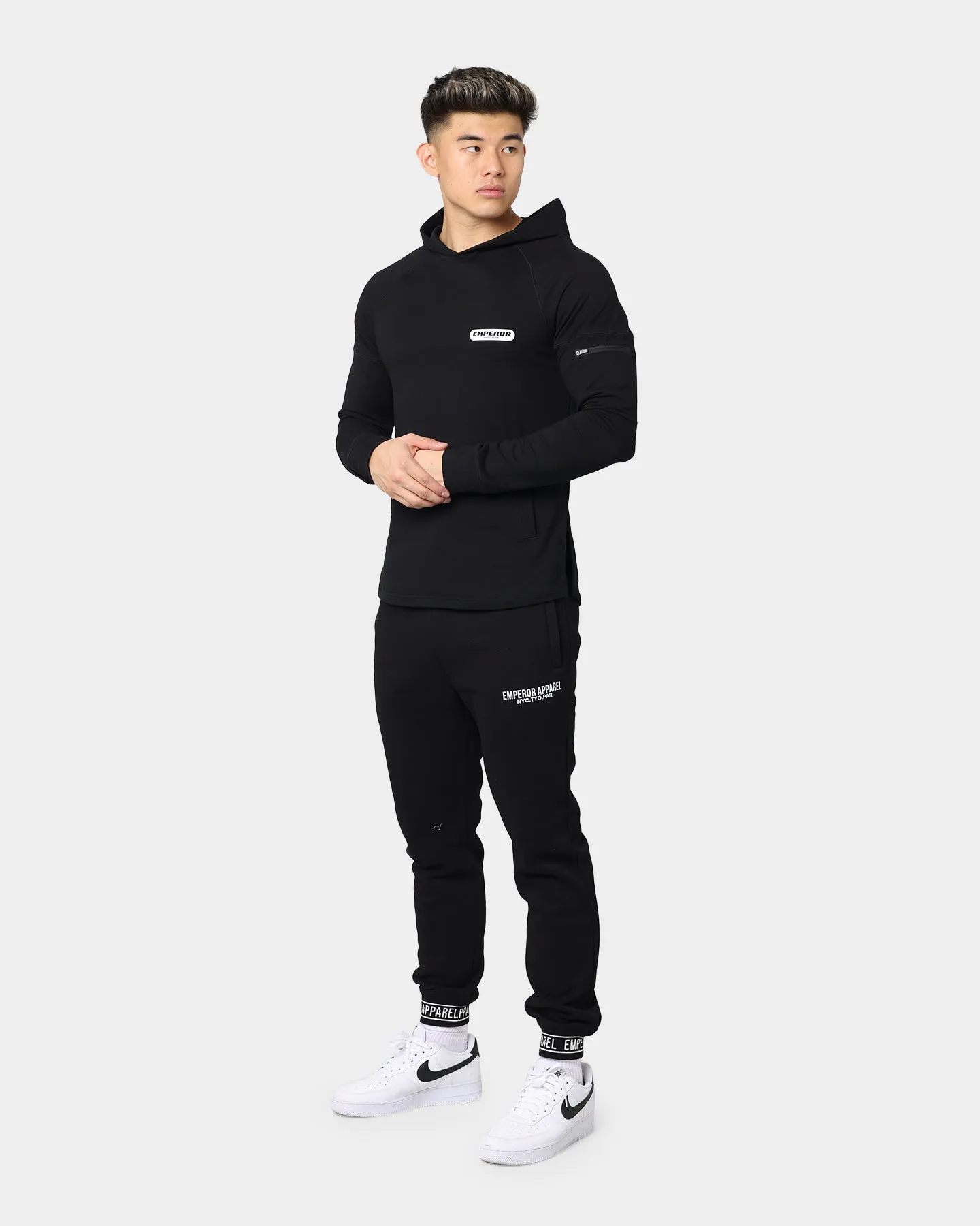 Emperor Apparel Ulterior Hoodie Black/White