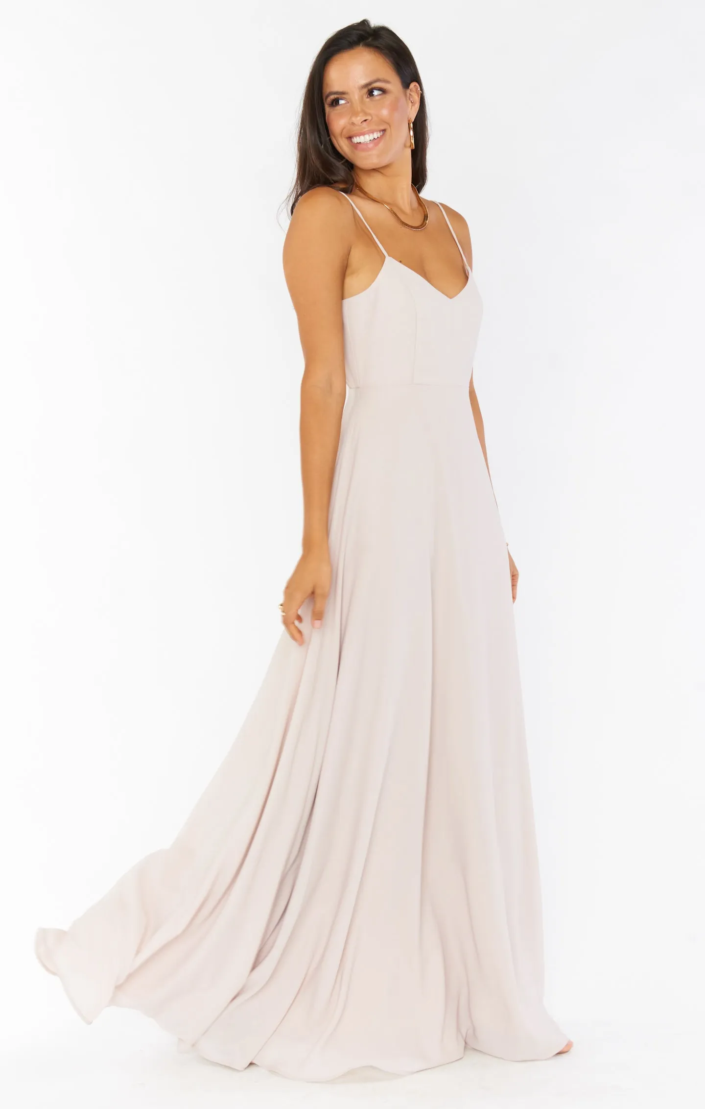 Faith Maxi Dress ~ Show Me The Ring Crisp