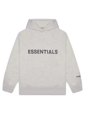 Fear Of God Essentials Pullover Hoodie Heather Oatmeal [FW20]