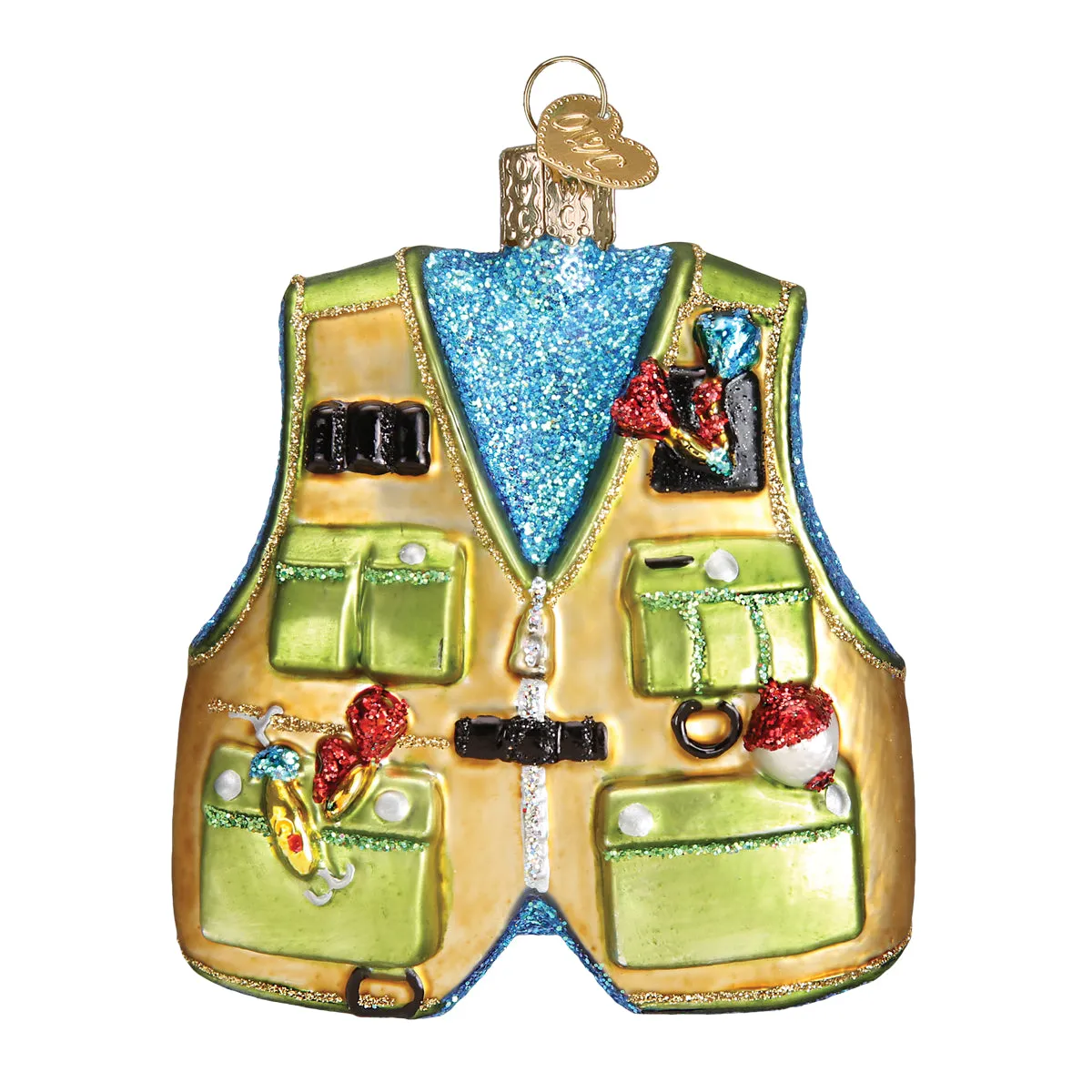 Fishing Vest Ornament