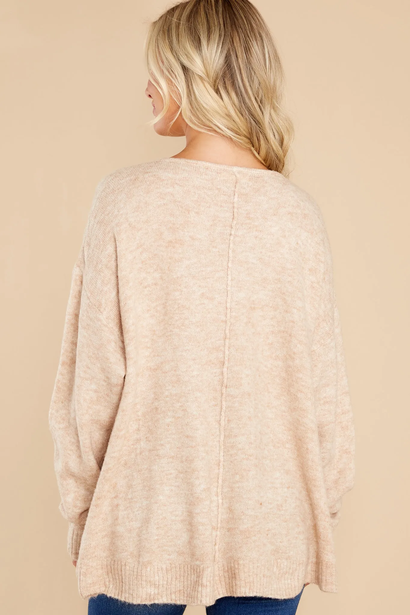 From Time To Time Beige Sweater