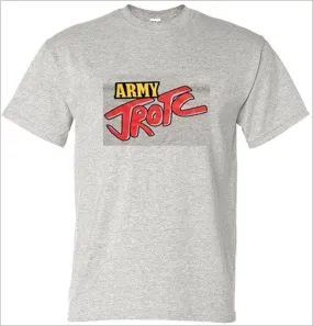 Gray Army JROTC short sleeve Cotton T-Shirt