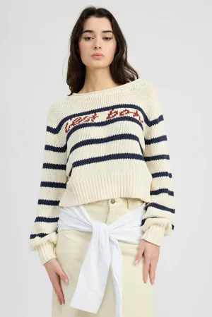 Helena Striped Sweater