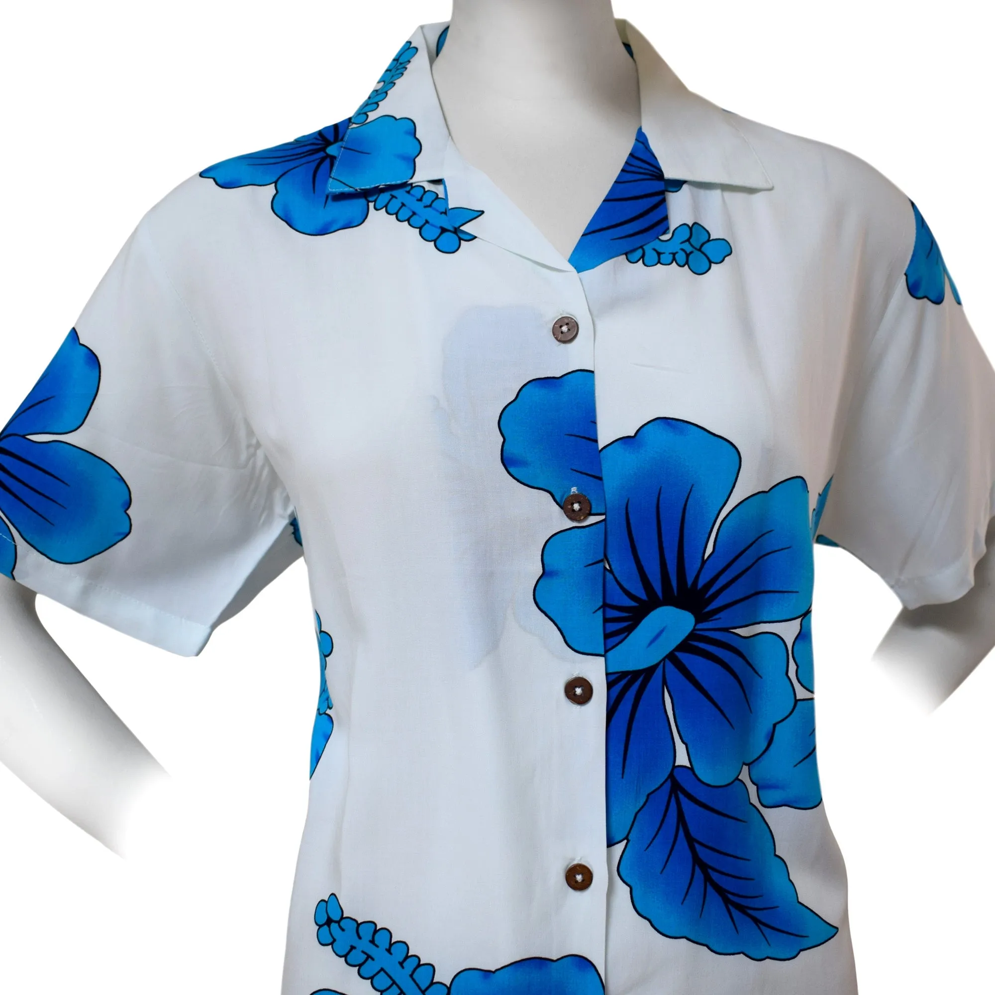 Hibiscus Women's Aloha Shirt