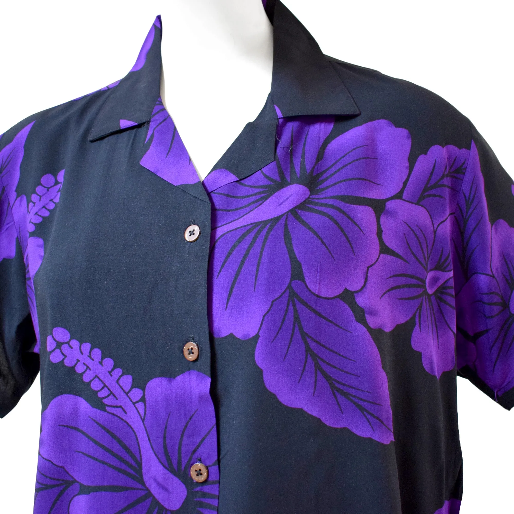 Hibiscus Women's Aloha Shirt