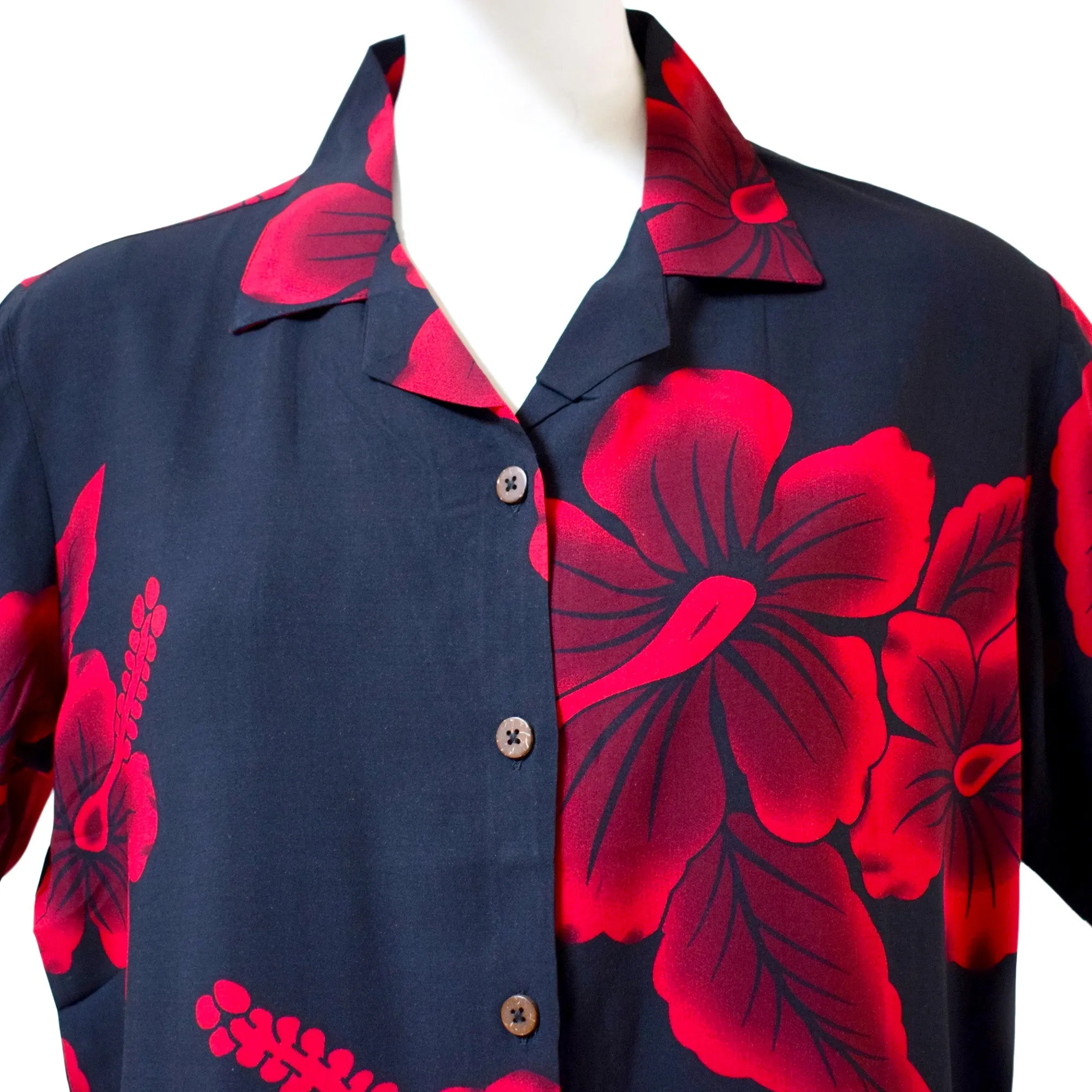 Hibiscus Women's Aloha Shirt