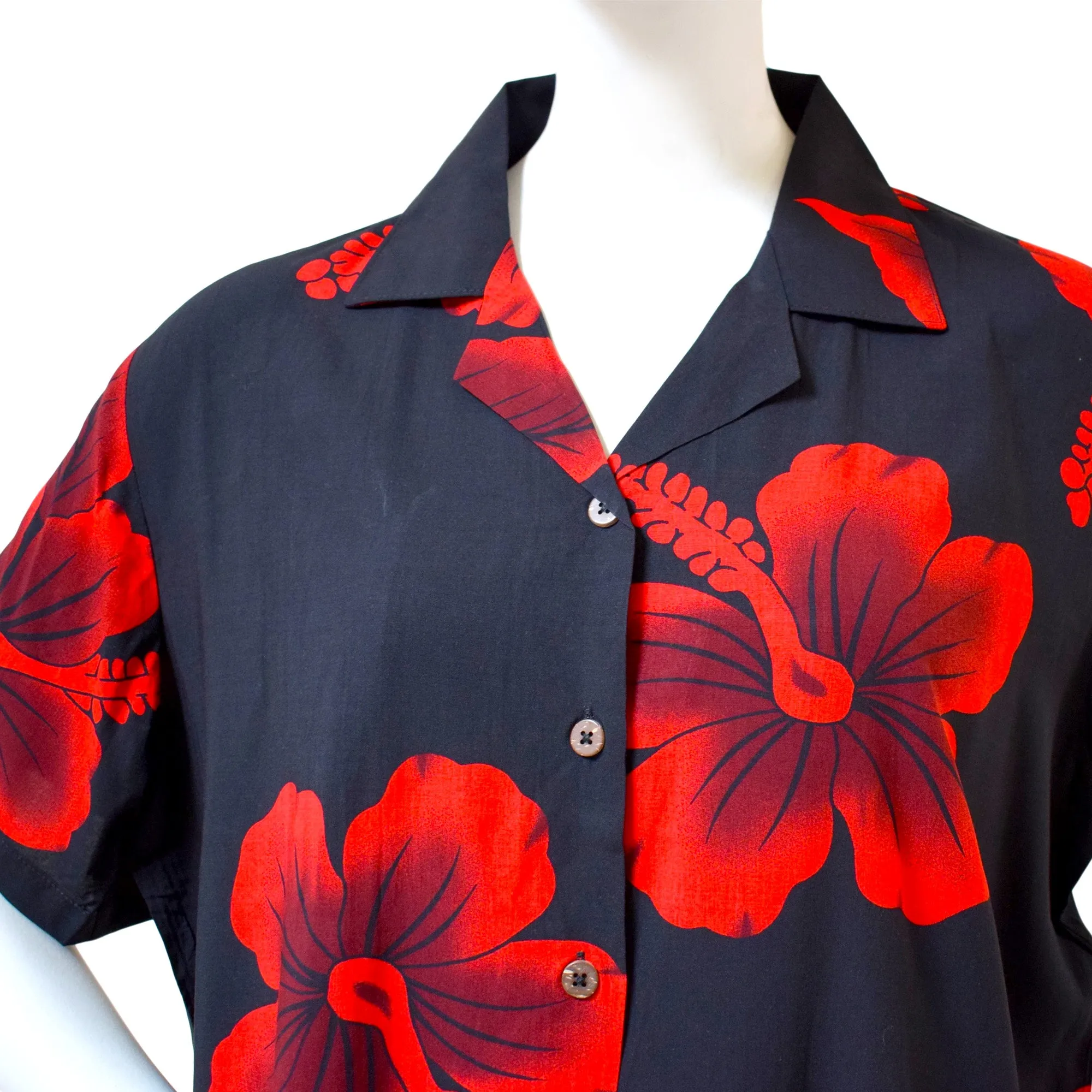 Hibiscus Women's Aloha Shirt