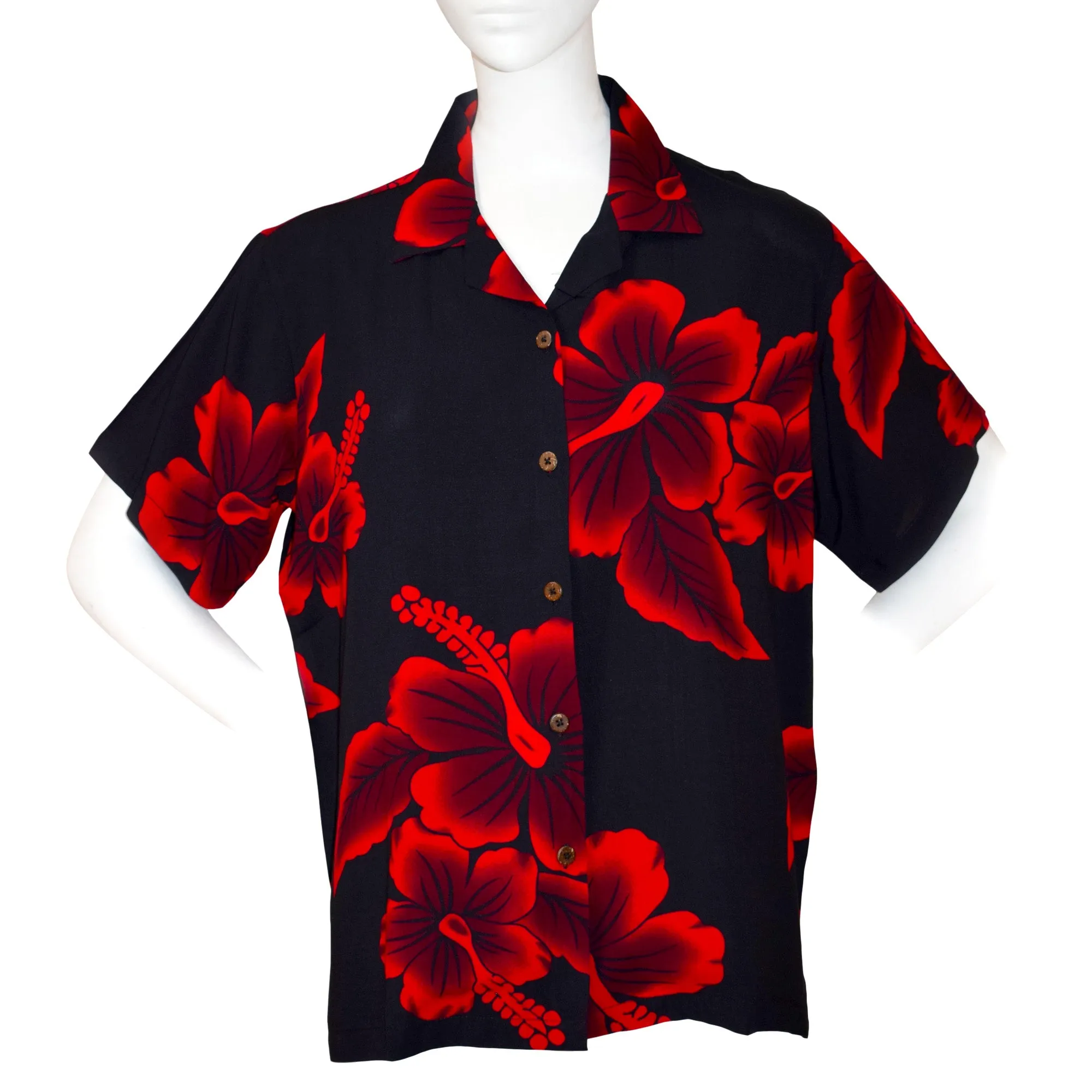 Hibiscus Women's Aloha Shirt